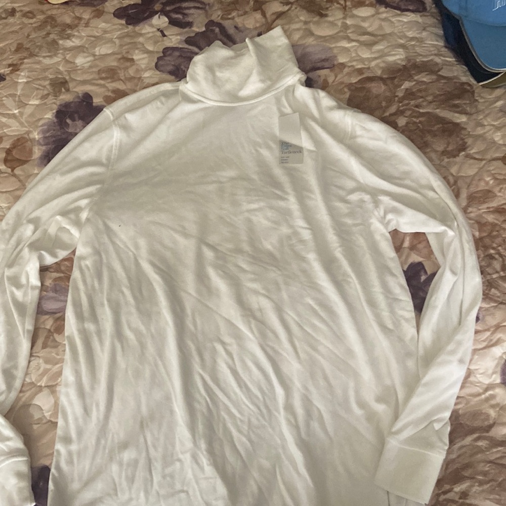 Men’s Croft and Barrow White turtleneck